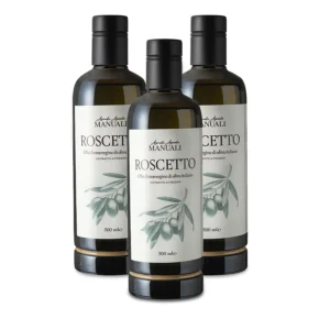 Roscetto olio – bottiglia da 500 ml